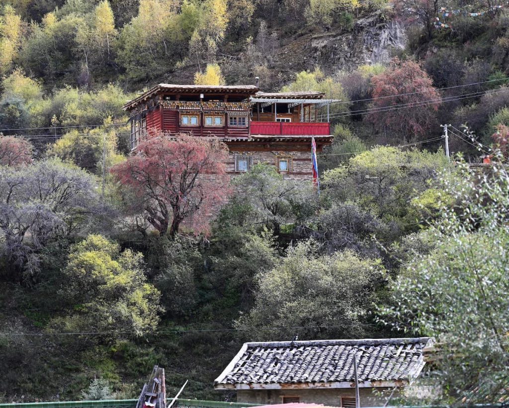 四川省・の写真　景観国道317号を行く6-5
