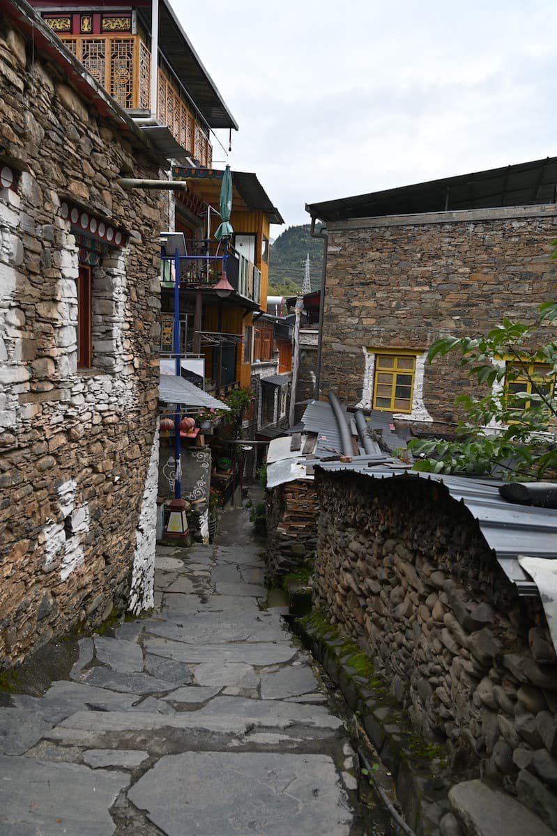 四川省・の写真　景観国道317号を行く7-4