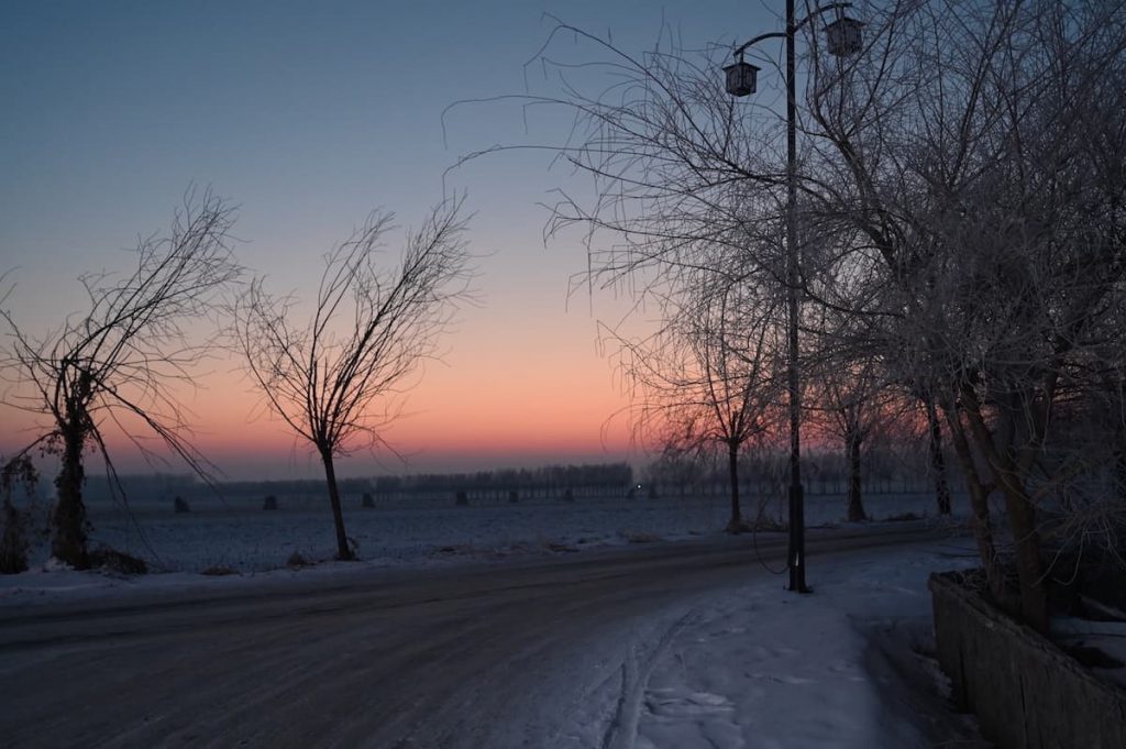 吉林省・の写真　冬の恋情その1-4-1