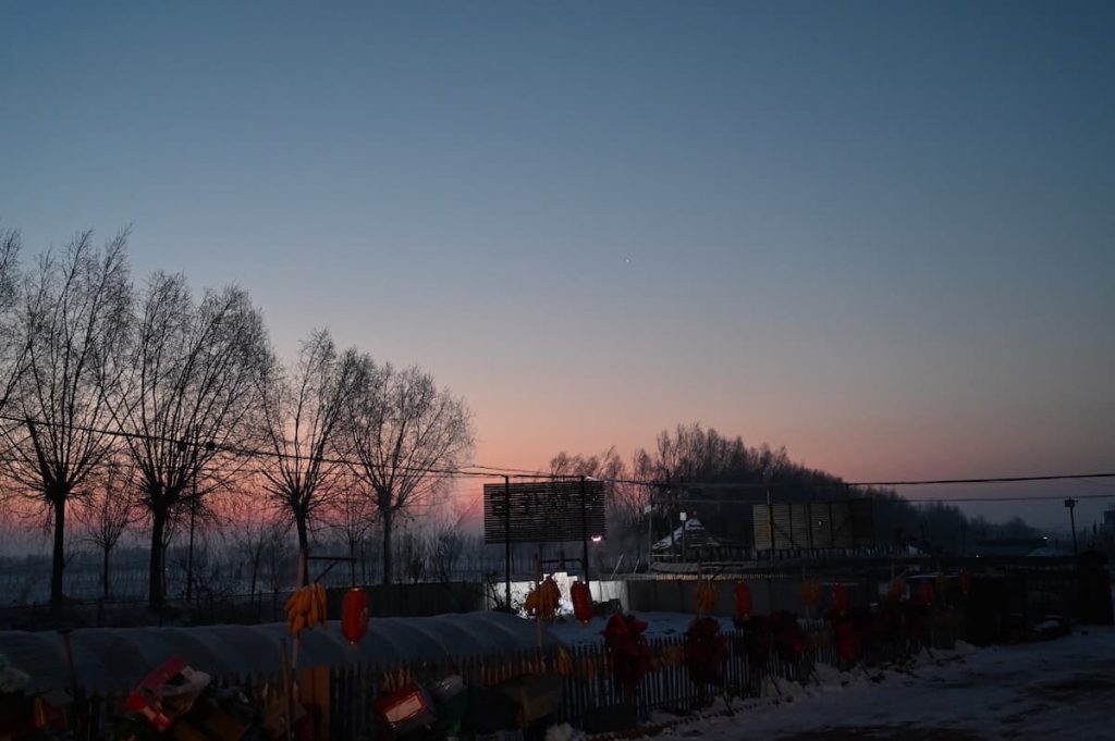 吉林省・の写真　冬の恋情その1-4-2