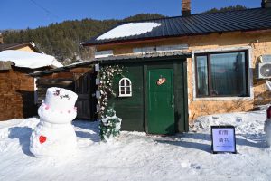 黒竜江省・牡丹江横道河子の写真　冬の恋情その2-8