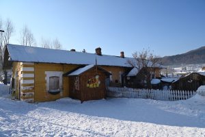 黒竜江省・牡丹江横道河子の写真　冬の恋情その2-2-9