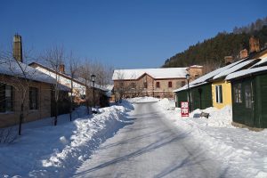 黒竜江省・牡丹江横道河子の写真 冬の恋情その2-3-6