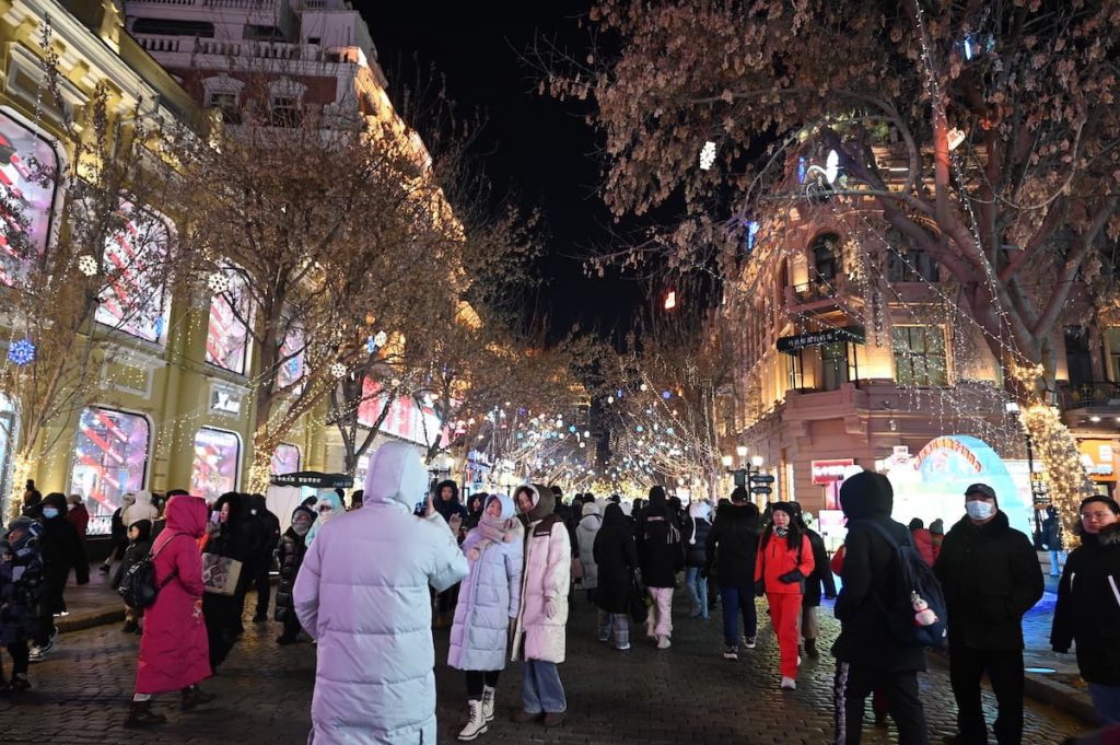 黒竜江省・の写真　冬の恋情その3-4-1