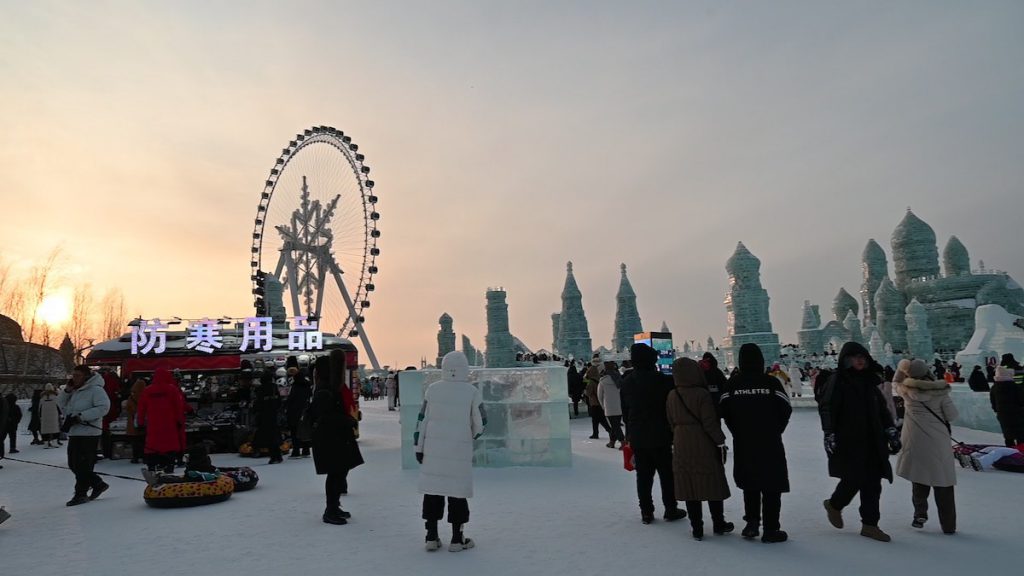 黒竜江省・の写真　冬の恋情その3-5-1