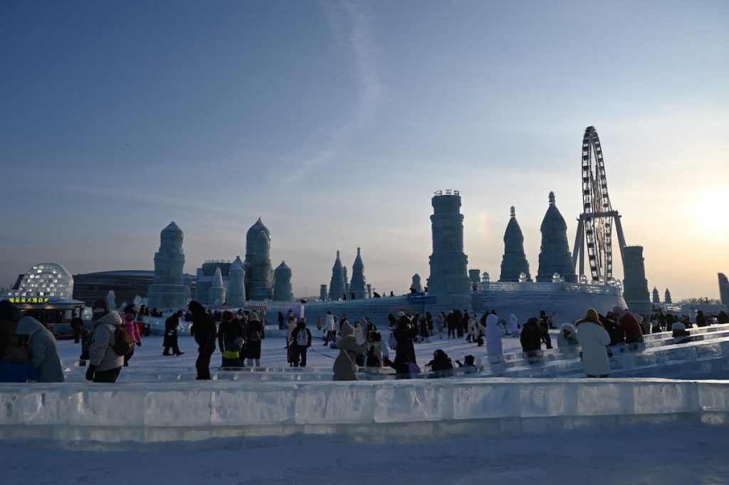 黒竜江省・の写真　冬の恋情その3-5-3