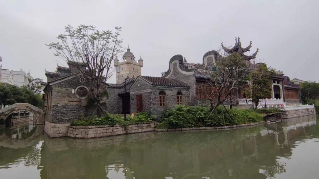 香港・マカオ・広東省・の写真　珠江デルタと赤坎（チーカン）鎮6-2