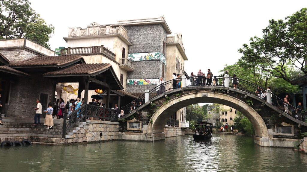 香港・マカオ・広東省・の写真　珠江デルタと赤坎（チーカン）鎮6-5