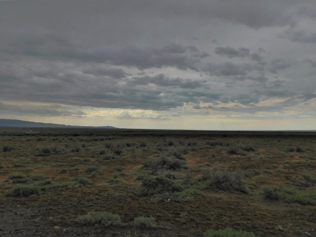 新疆ウィグル自治区・蘭州から烏魯木斉へ 烏魯木斉 ジュンガル盆地 砂漠の道 カナスへの玄関、布爾津 阿勒泰の深緑の谷の写真　烏魯木斉（ウルムチ）からカナスへ3-5