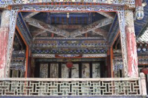 青海省・の写真　青海省の明代古城と寺2-10