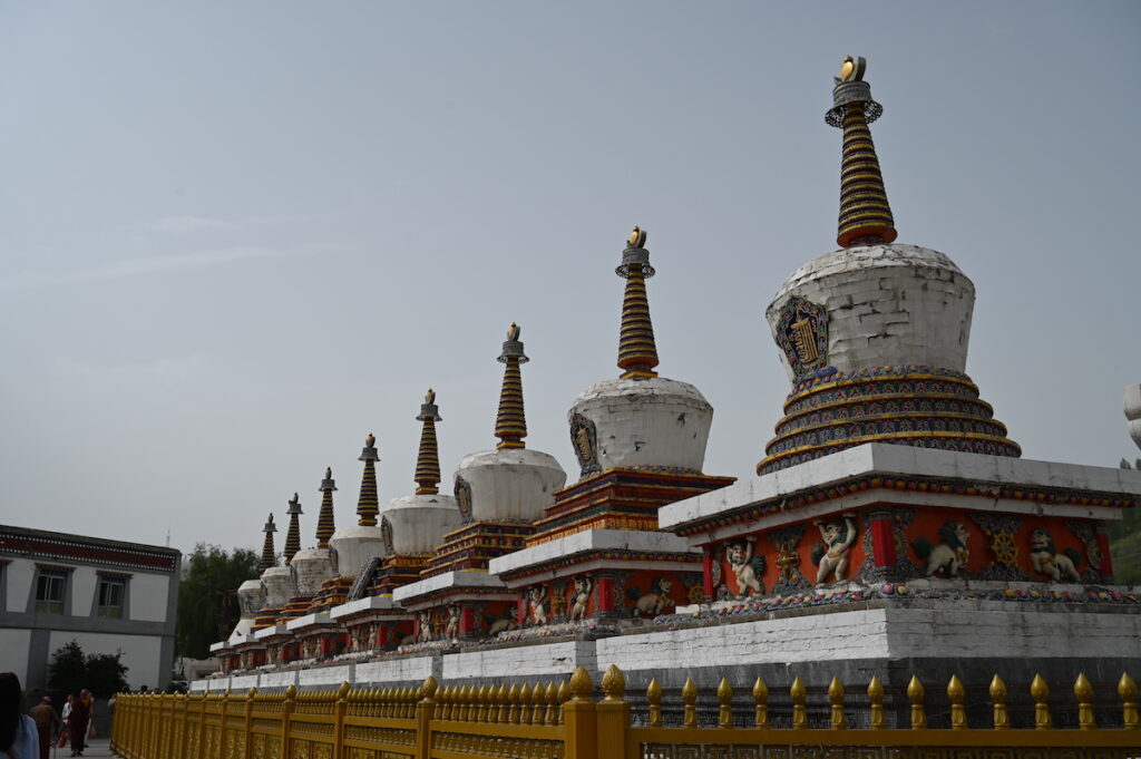 青海省・の写真　青海省の明代古城と寺3-2