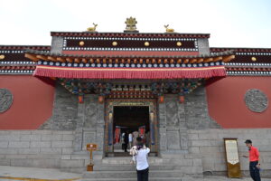 青海省・の写真　青海省の明代古城と寺3-7