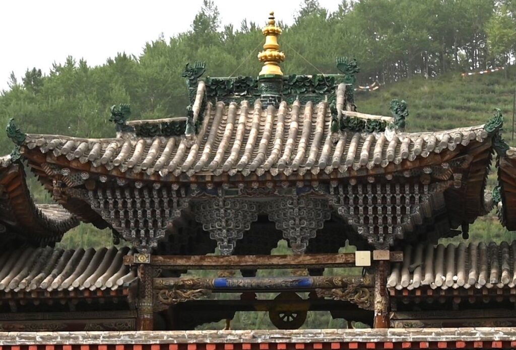 青海省・の写真　青海省の明代古城と寺4-1