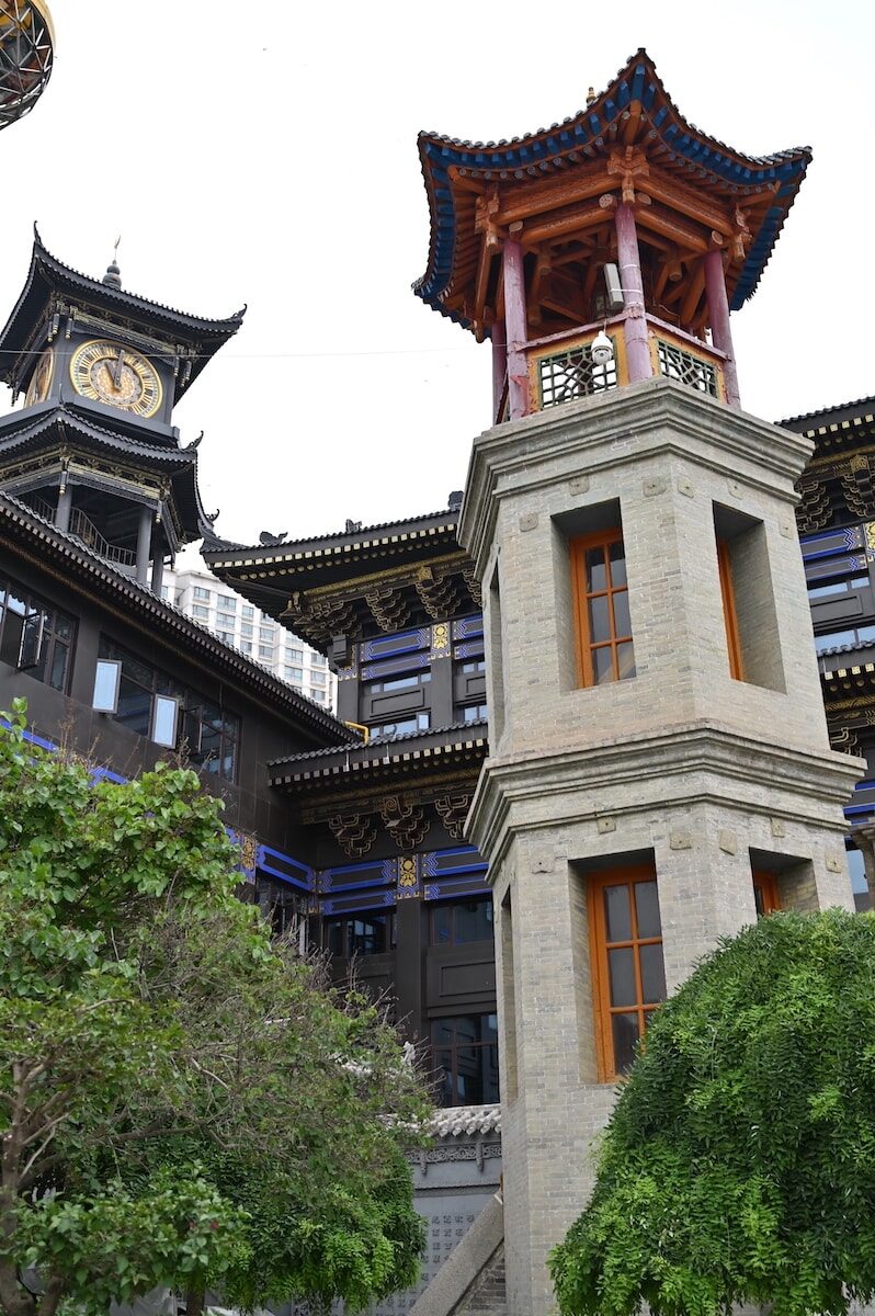 青海省・の写真　青海省の明代古城と寺5-1