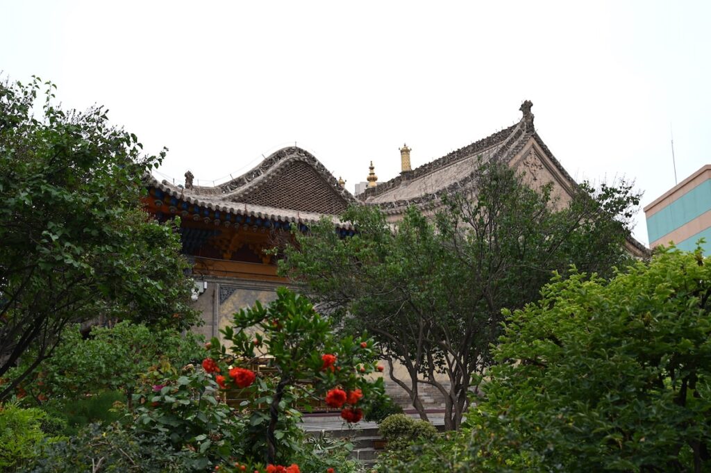 青海省・の写真　青海省の明代古城と寺5-4