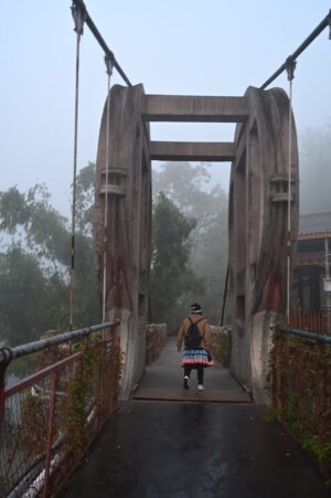 貴州省・の写真　世界自然遺産の古橋と癒しの峡谷2-8