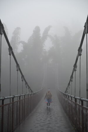 貴州省・の写真　世界自然遺産の古橋と癒しの峡谷2-9