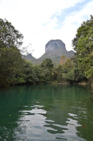 貴州省・の写真　世界自然遺産の古橋と癒しの峡谷4-11