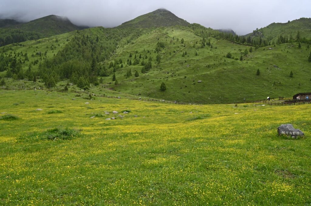四川省・の写真　四姑娘山（スクニャン山）の渓谷を歩き中路蔵寨を訪ねる4-2