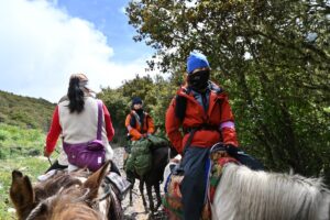 四川省・の写真 四姑娘山(スクニャン山)の渓谷を歩き中路蔵寨を訪ねる5-7