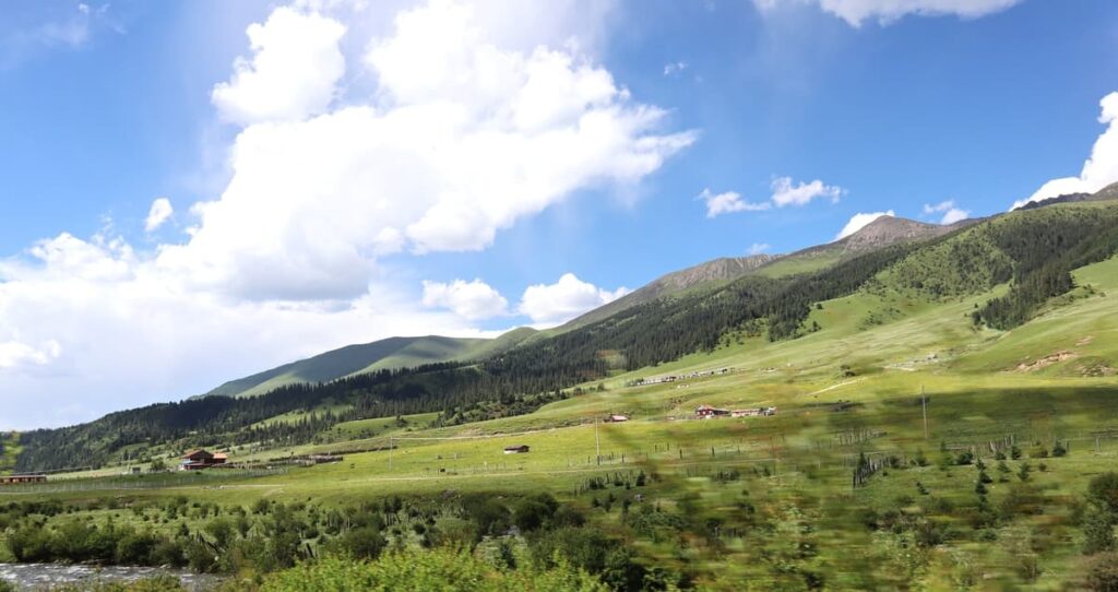 四川省・の写真　甲玉拉措と玉科草原からパンダとお茶の故郷へ3-4