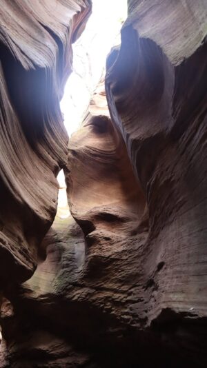 陝西省・の写真　岩と光の夢の回廊2-7