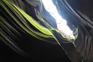 陝西省・の写真　岩と光の夢の回廊4-6