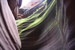 陝西省・の写真　岩と光の夢の回廊4-7