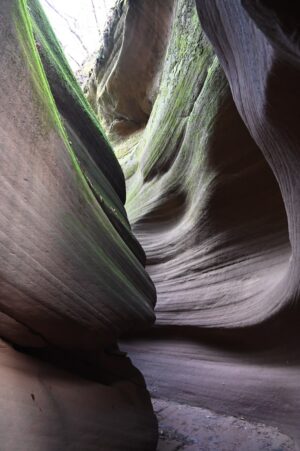 陝西省・の写真　岩と光の夢の回廊5-6