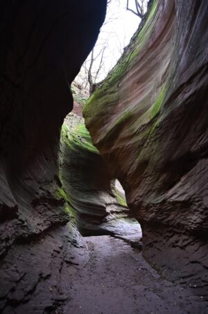 陝西省・の写真　岩と光の夢の回廊5-7
