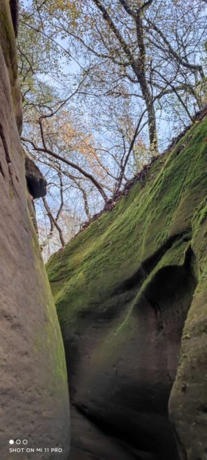 陝西省・の写真　岩と光の夢の回廊6-9