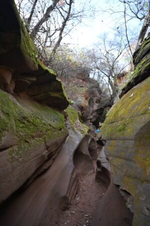 陝西省・の写真　岩と光の夢の回廊7-11