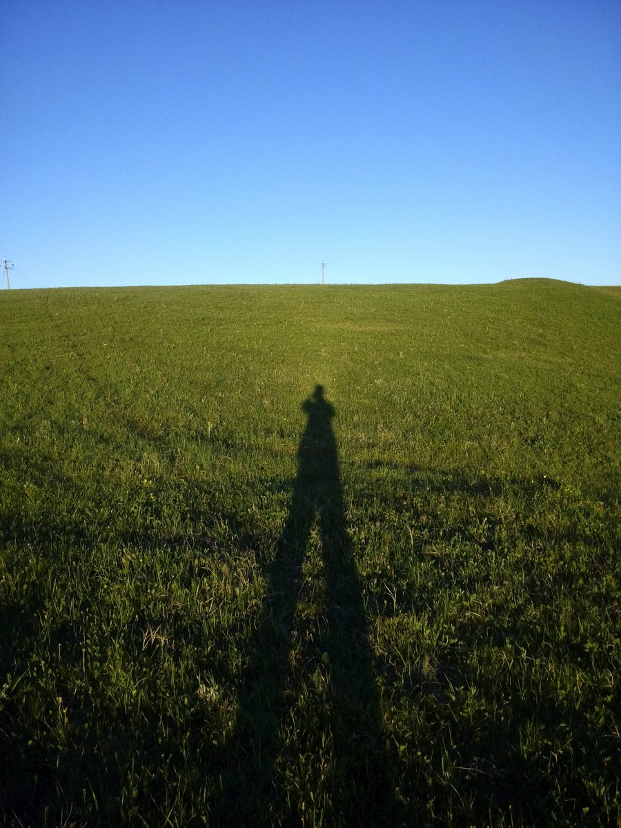 内蒙古自治区・輝謄錫勒草原／庫布齊砂漠の写真　月と太陽のドラマ-5