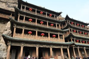 山西省・大同雲岡石窟の写真　シルクロードの宝石-8