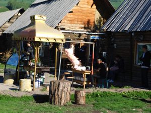 新疆ウィグル自治区・喀納斯（カナス）禾木村の写真　トゥバ族と哈薩克（カザフ）族の浄土-11