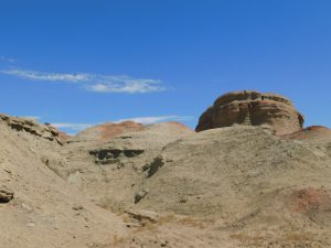 新疆ウィグル自治区・烏爾禾魔鬼城の写真 龍が住む城-11