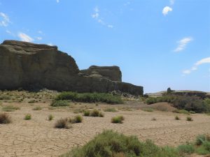 新疆ウィグル自治区・烏爾禾魔鬼城の写真 龍が住む城-9