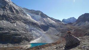 四川省・牛奶海と五色海への道 牛奶海 五色海の写真　感涙のブルー2-10