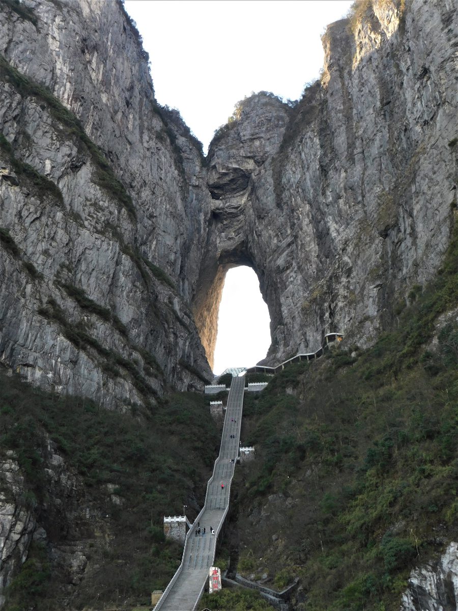 湖南省・天門山／張家界の写真　峡幽神秘、五絶の世界-1