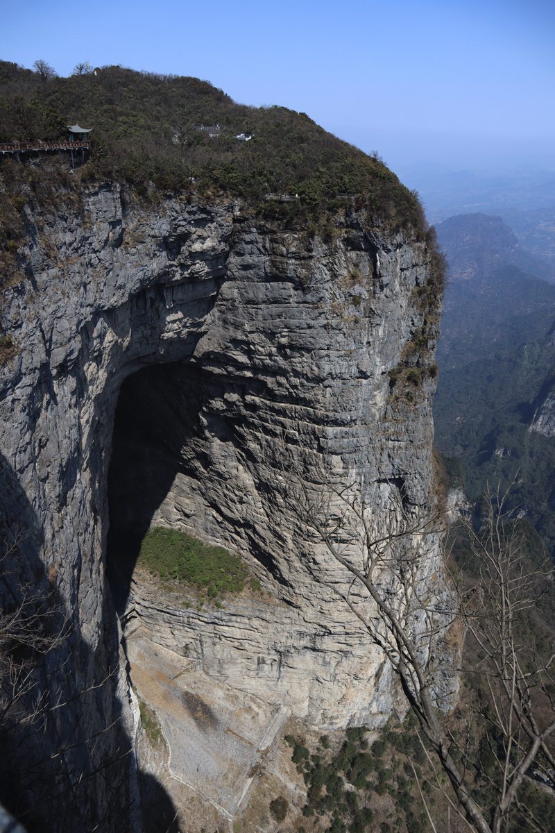 湖南省・天門山／張家界の写真　峡幽神秘、五絶の世界-3