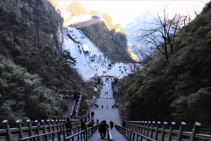 湖南省・天門山／張家界の写真　峡幽神秘、五絶の世界-7