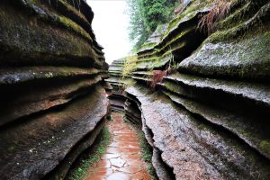 湖南省・芙蓉鎮、紅石林の写真 千年の古鎮と奇岩2-8