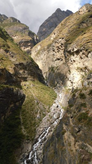 雲南省・虎跳峡と神河橋／哈巴（ハバ）雪山と玉龍雪山の写真　天空の路を行く-11
