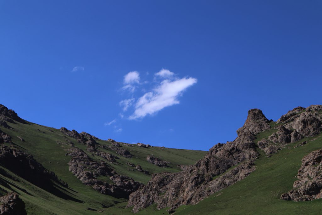 新疆ウィグル自治区・阿拉溝から托克遜への写真 浪漫の回廊から褐色の大地へ-2