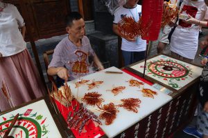 四川省・成都賽窄巷子／塔嶺村／葫芦海への登山道／葫芦海の写真　仙境の村、党嶺から葫芦海に登る-7