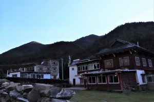 四川省・成都賽窄巷子、塔嶺村、葫芦海への登山道、葫芦海の写真　仙境の村、党嶺から葫芦海に登る2-7