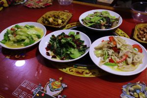 四川省・成都賽窄巷子、塔嶺村、葫芦海への登山道、葫芦海の写真　仙境の村、党嶺から葫芦海に登る2-9