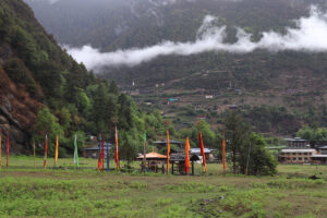 雲南省・雨崩、冰湖、神瀑、神湖の写真　神の村トレッキング-10
