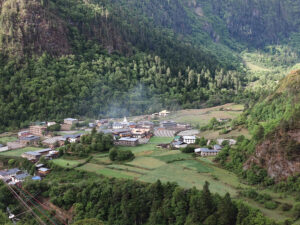 雲南省・雨崩、冰湖、神瀑、神湖の写真　神の村トレッキング-7