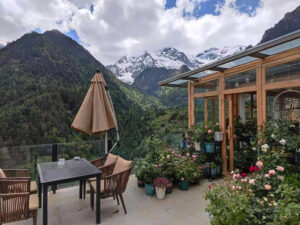 雲南省・雨崩、冰湖、神瀑、神湖の写真 神の村トレッキング2-6